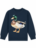 Sweater wilde eend / French navy