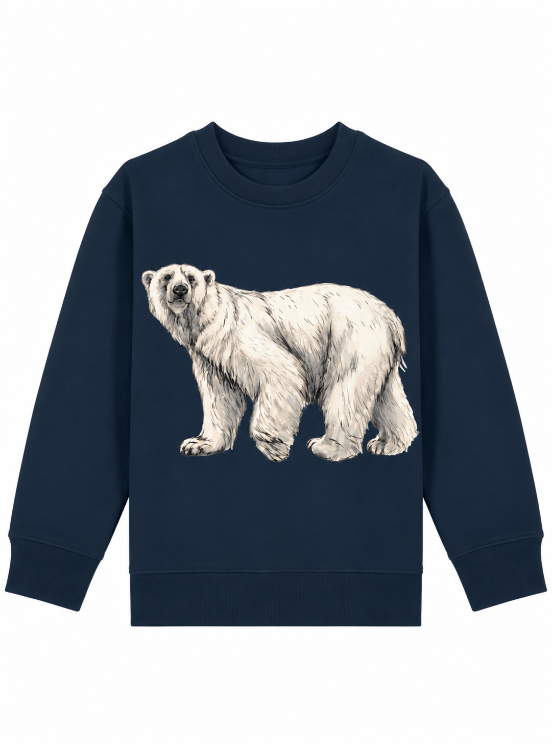 Sweater ijsbeer / French navy